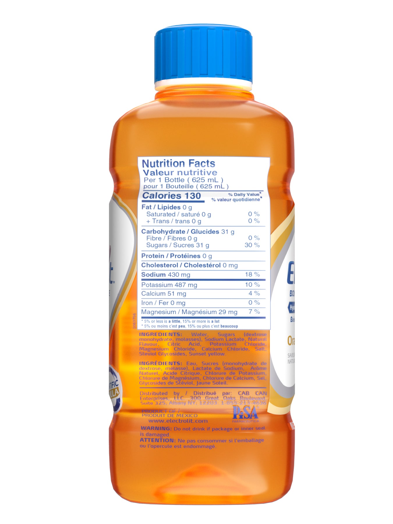 Electrolit Label Orange – Electrolit® Canada | Instant Hydration