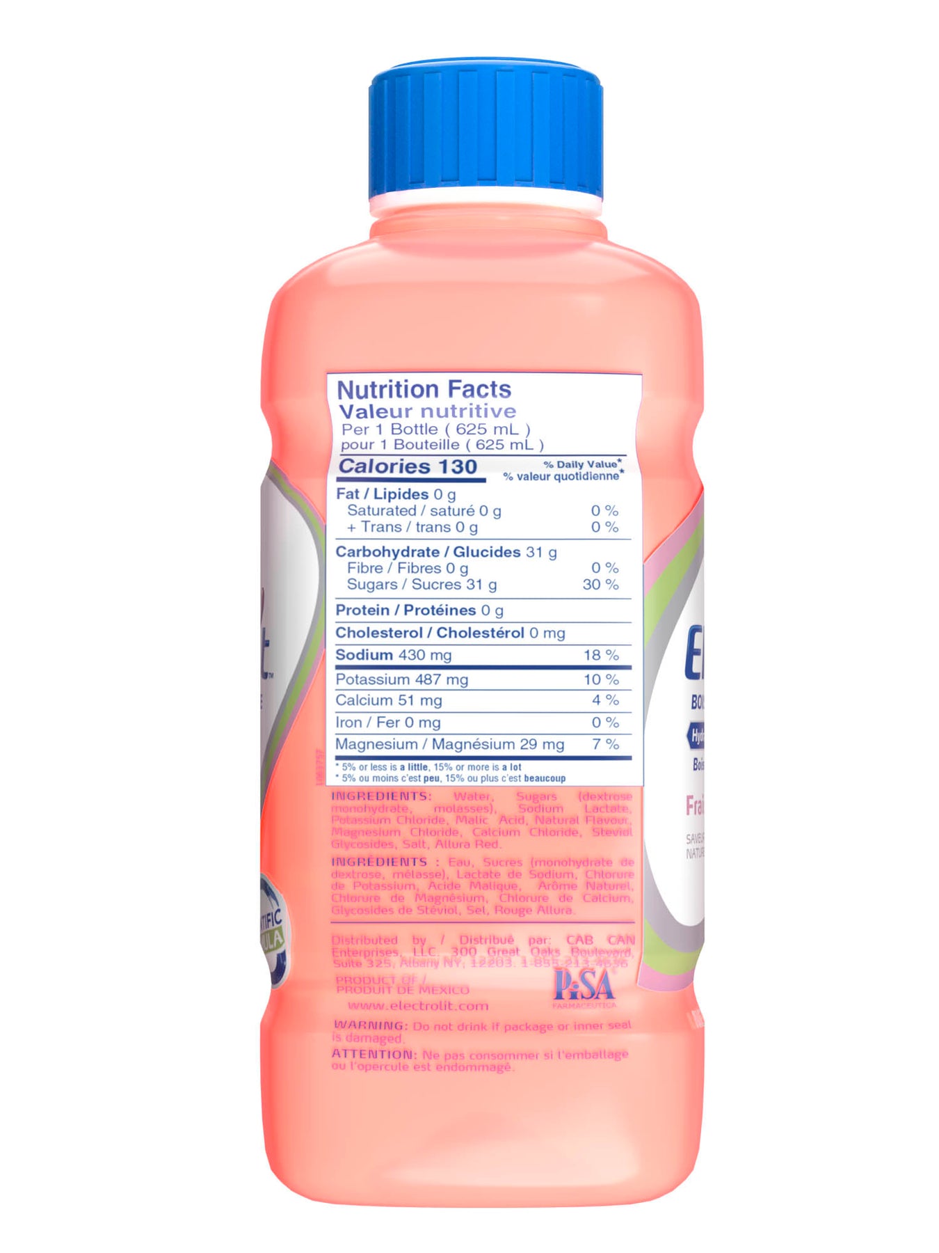 Electrolit Label Strawberry-Kiwi – Electrolit® Canada | Instant Hydration